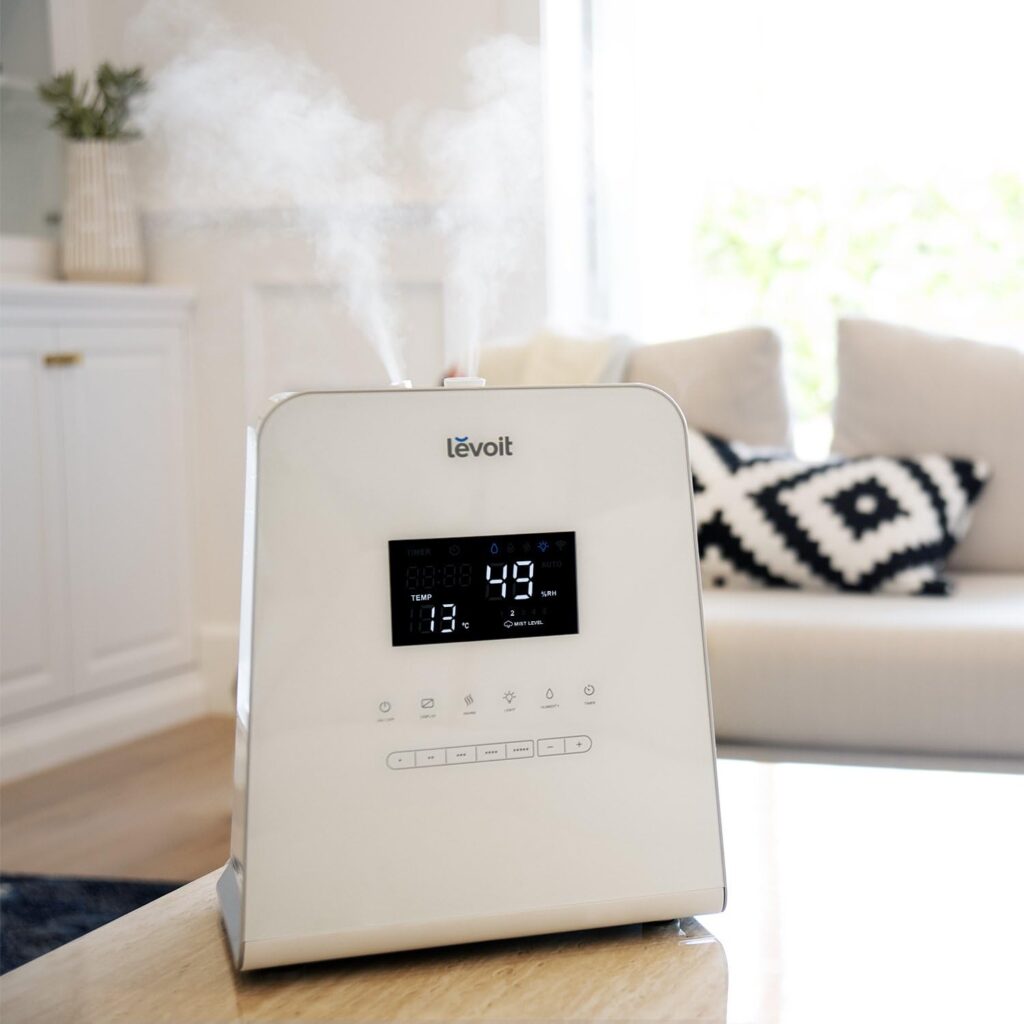 Humidificador Levoit 5.5 L LV550HH con vapor caliente