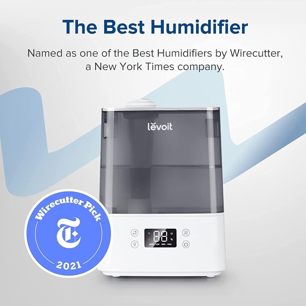 Humidificador ultrasónico Levoit 6L 300S Classic el mejor humidificador de 2021