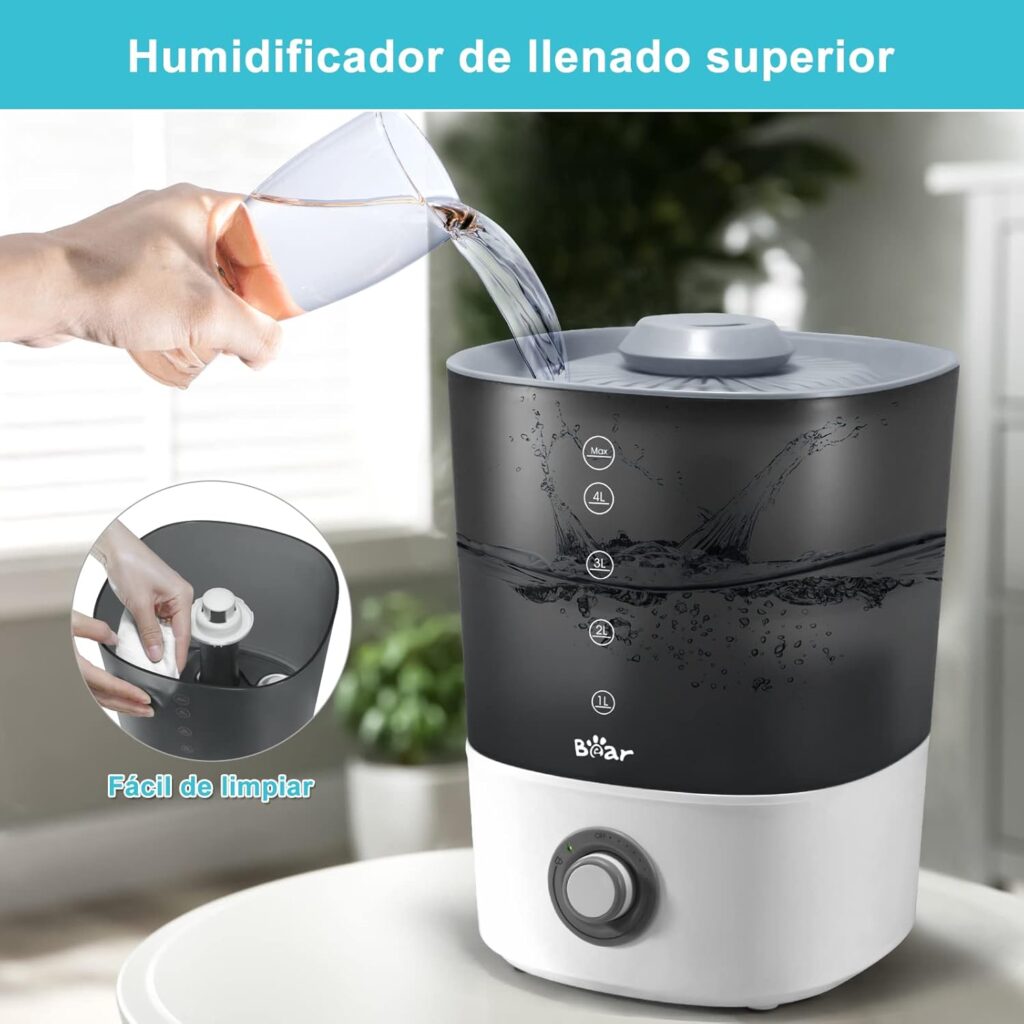 Humidificador Bear JSQ-G50B2 facil de limpiar